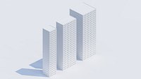 3types Simple building XL size