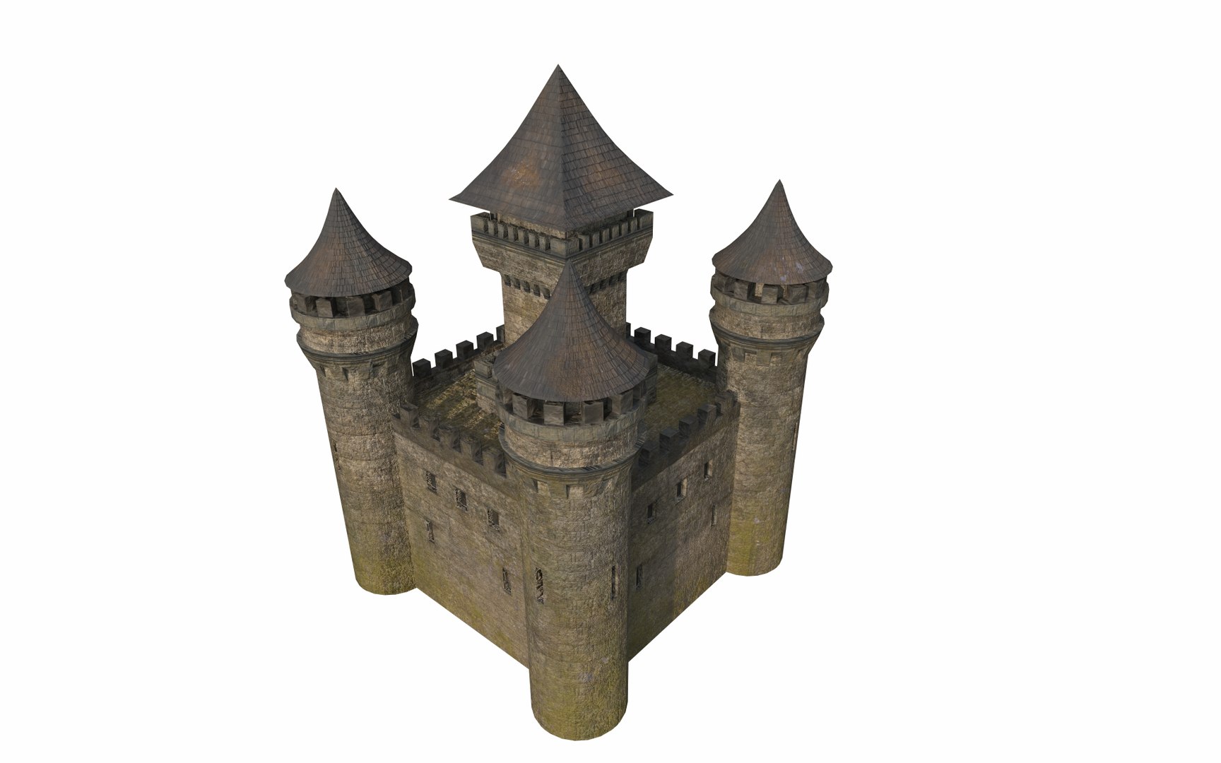 Sci-fi Defense Station - Medieval Castle 3D Model - TurboSquid 1878001