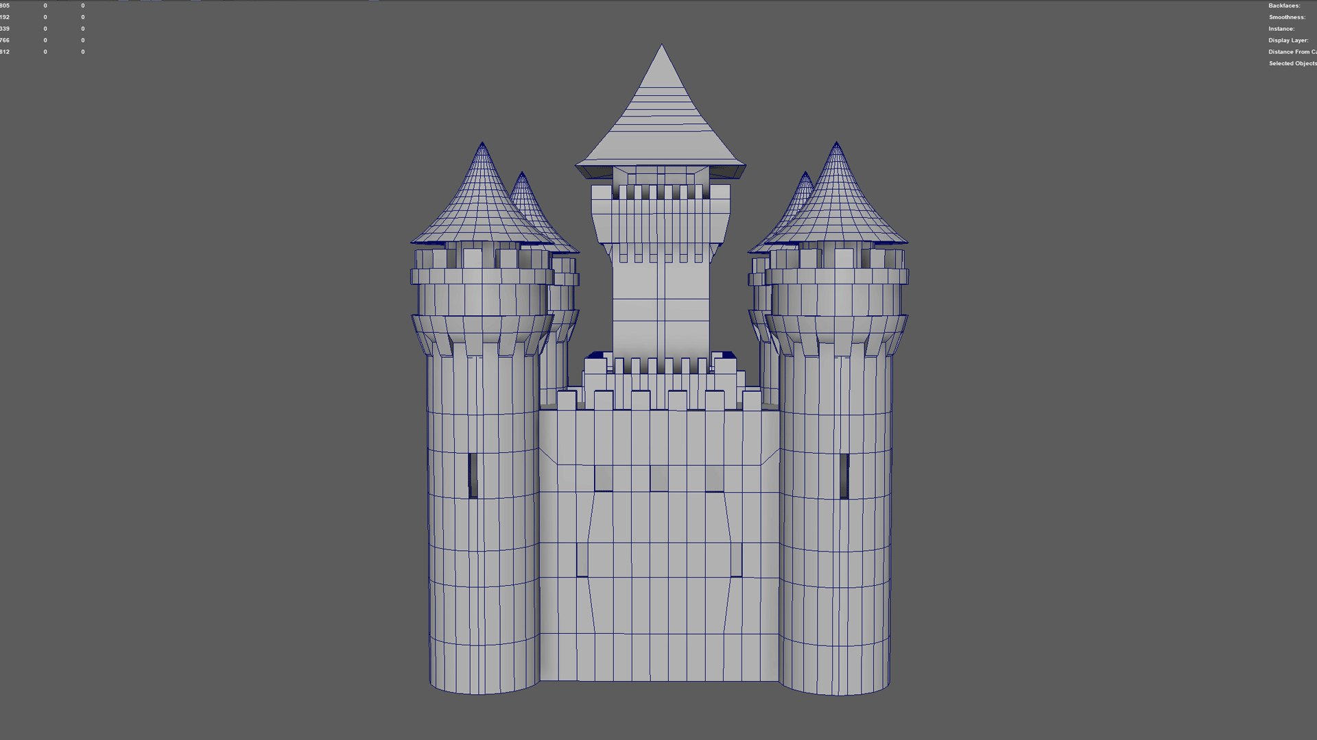 Sci-fi Defense Station - Medieval Castle 3D Model - TurboSquid 1878001