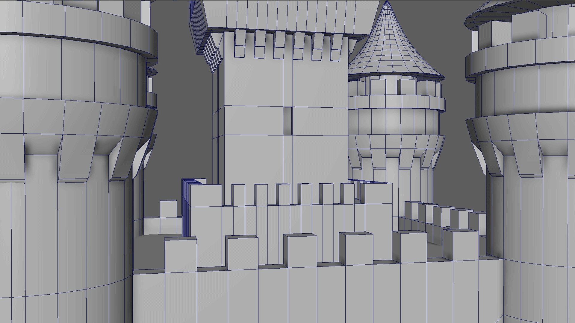 Sci-fi Defense Station - Medieval Castle 3D Model - TurboSquid 1878001
