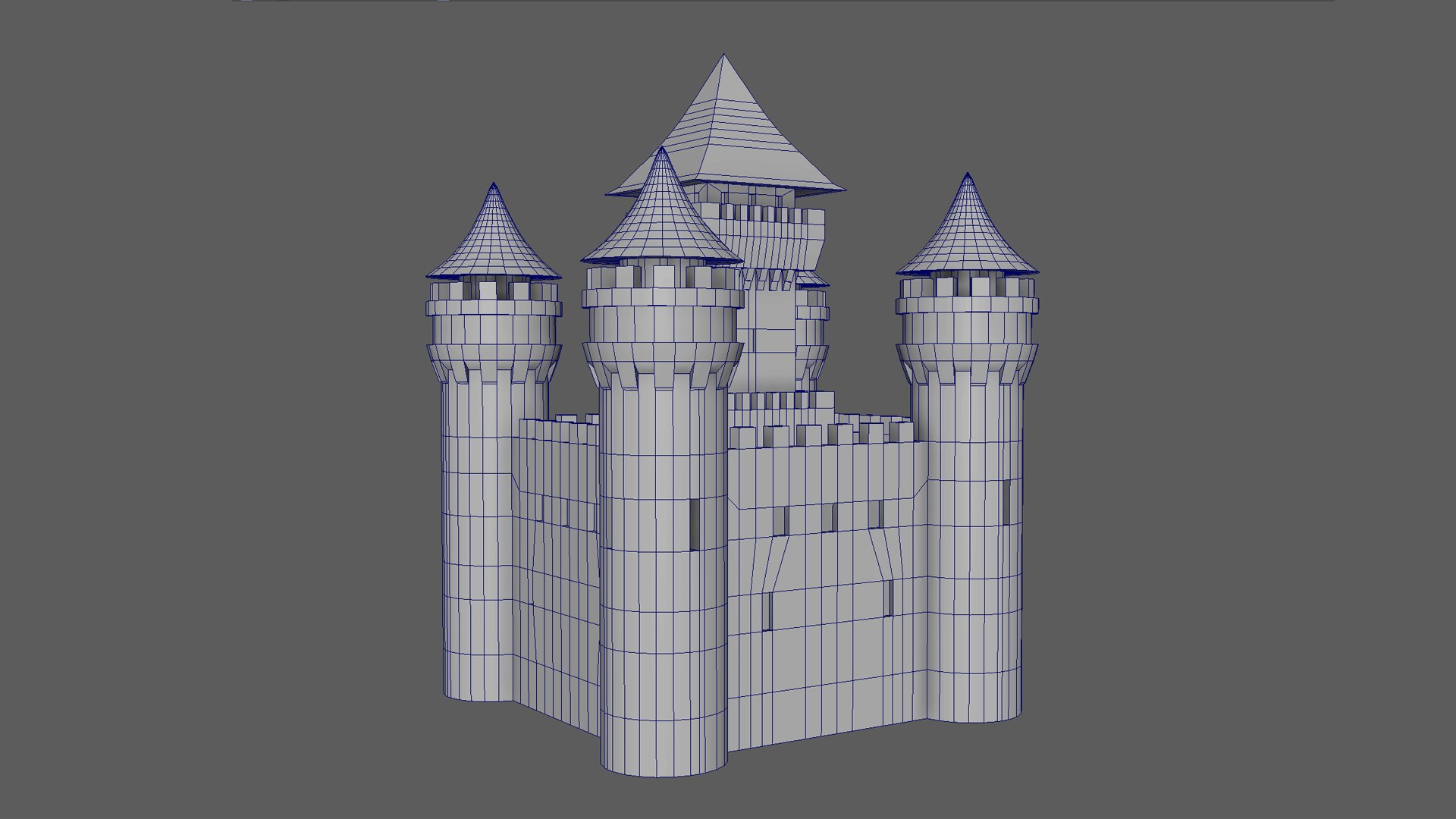 Sci-fi Defense Station - Medieval Castle 3D Model - TurboSquid 1878001