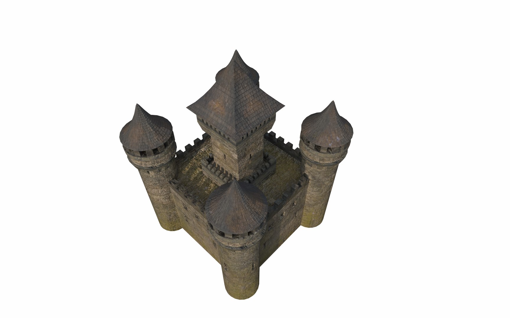 Sci-fi Defense Station - Medieval Castle 3D Model - TurboSquid 1878001