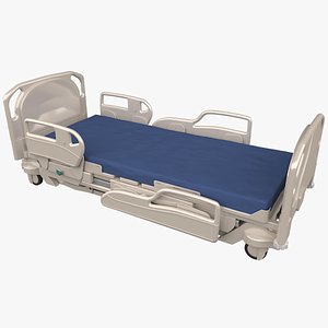3D hospital bed