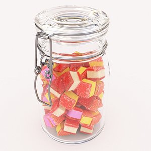 candy jar hamburger speck model