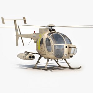 3d md 500 helicopter