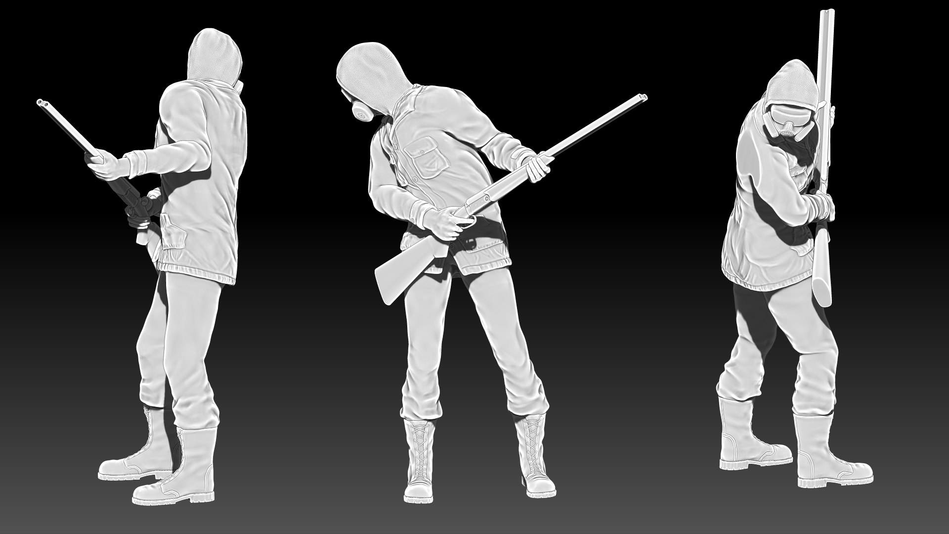 18 Soldier Compilation 3D Model - TurboSquid 2284436