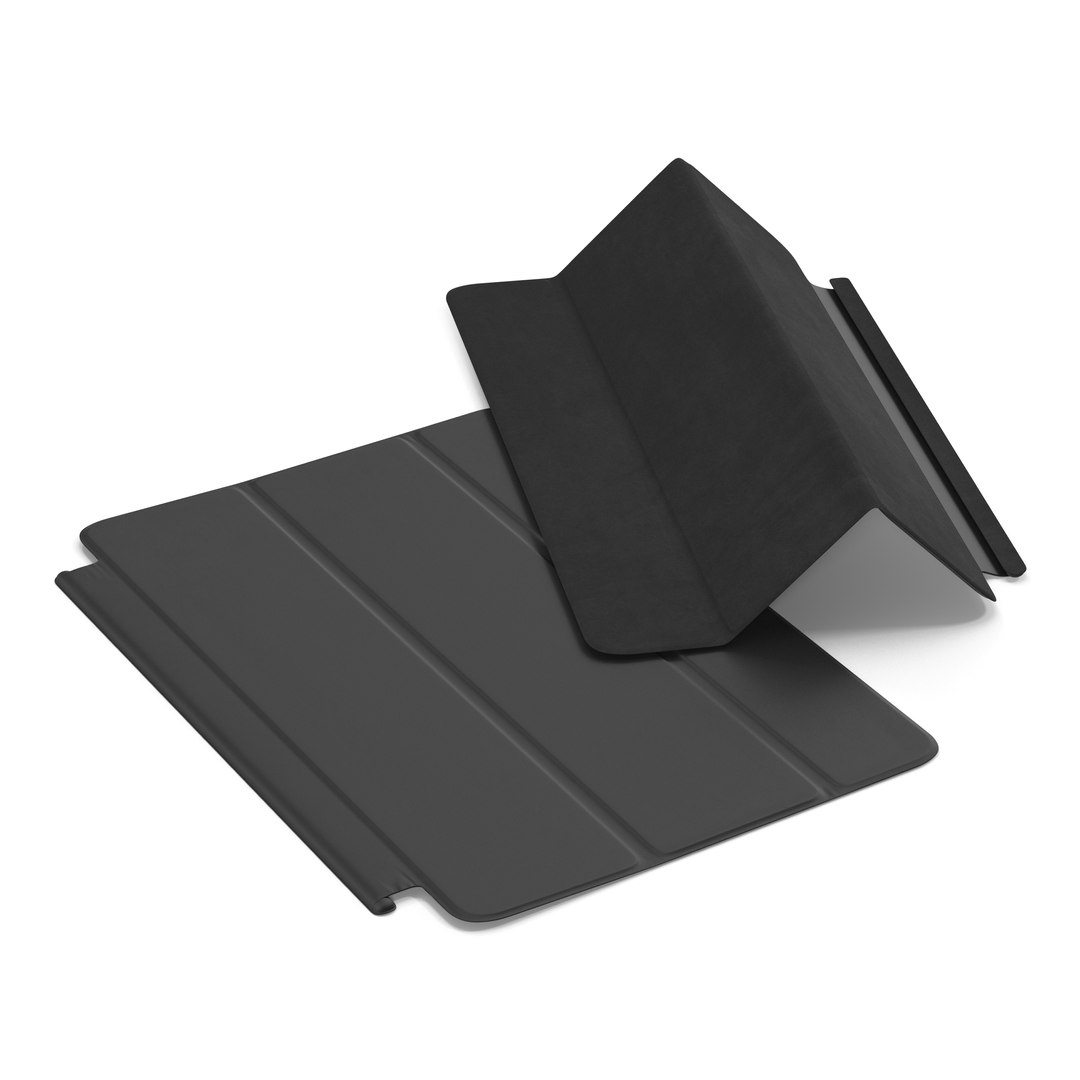 Apple Smart Cover Mini Black 3D Model preview