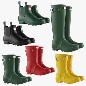 3D Rain Boots Set