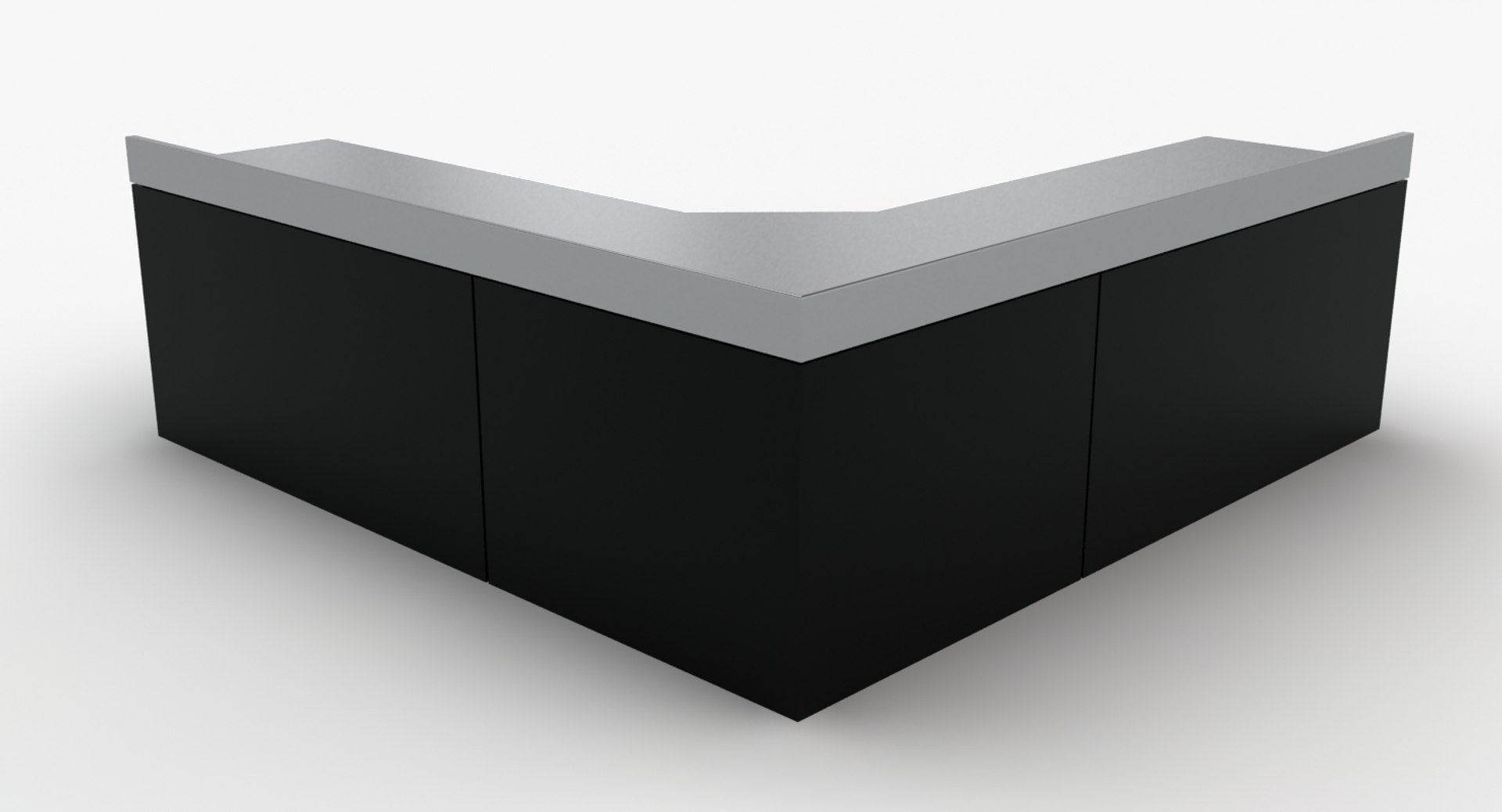 Corner Workbench Unit 3d Max
