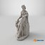 3D Muse Comedy Thalia Statue