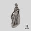 3D Muse Comedy Thalia Statue