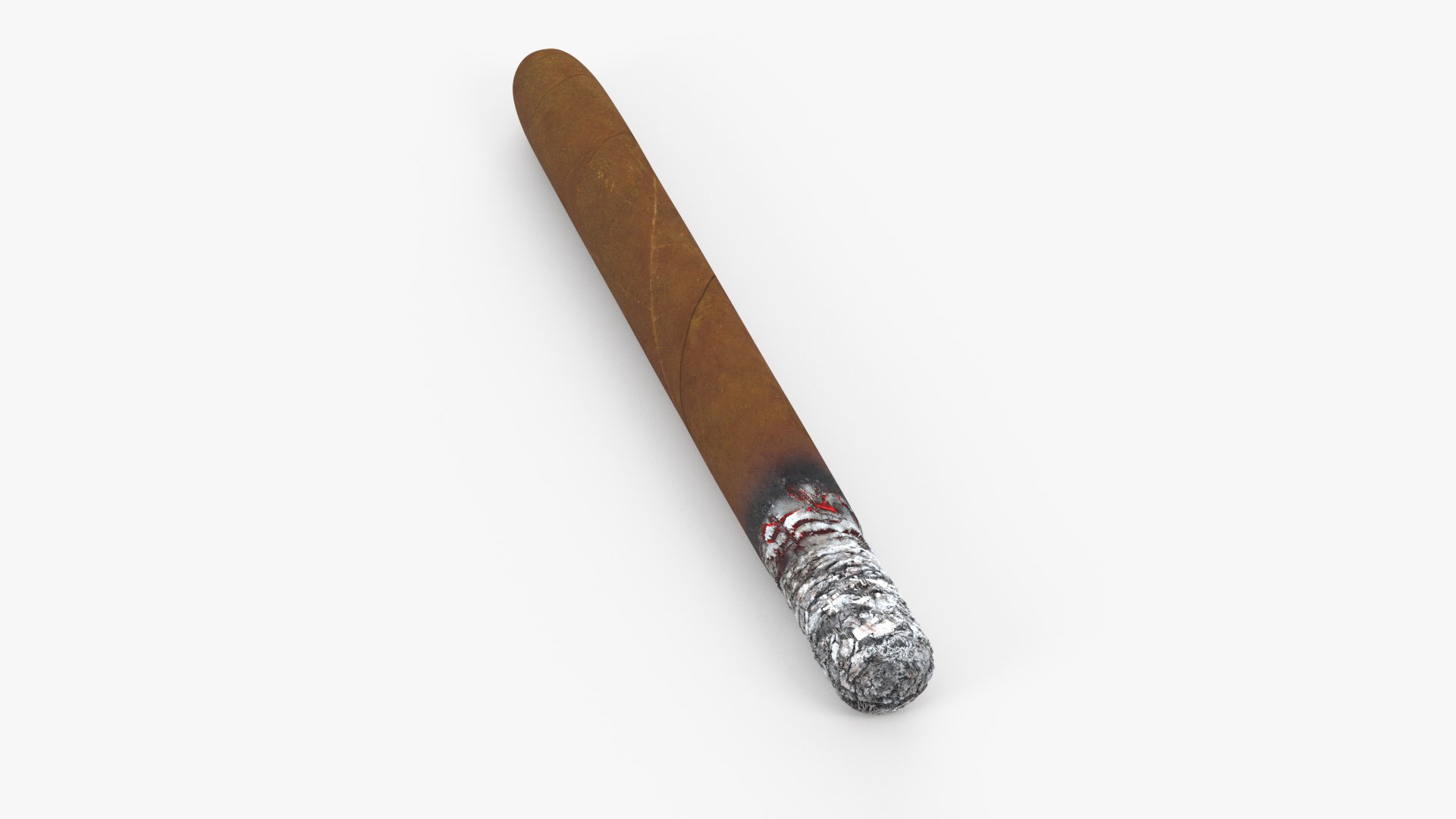 Cuban Cigar Long Burning 3D model preview