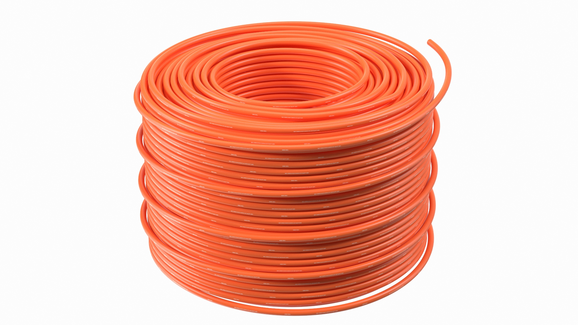 3D Orange Electrical Conduit Model TurboSquid 1684449