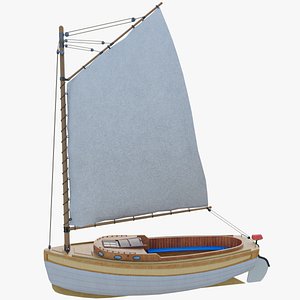 3D model Catboat