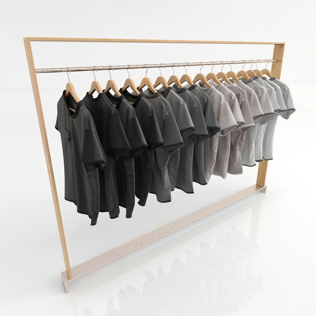 3d model clothes wardrobes