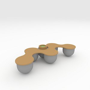 3D Bench Park 60 model