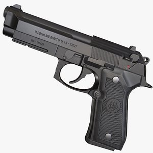 Beretta M9 3D