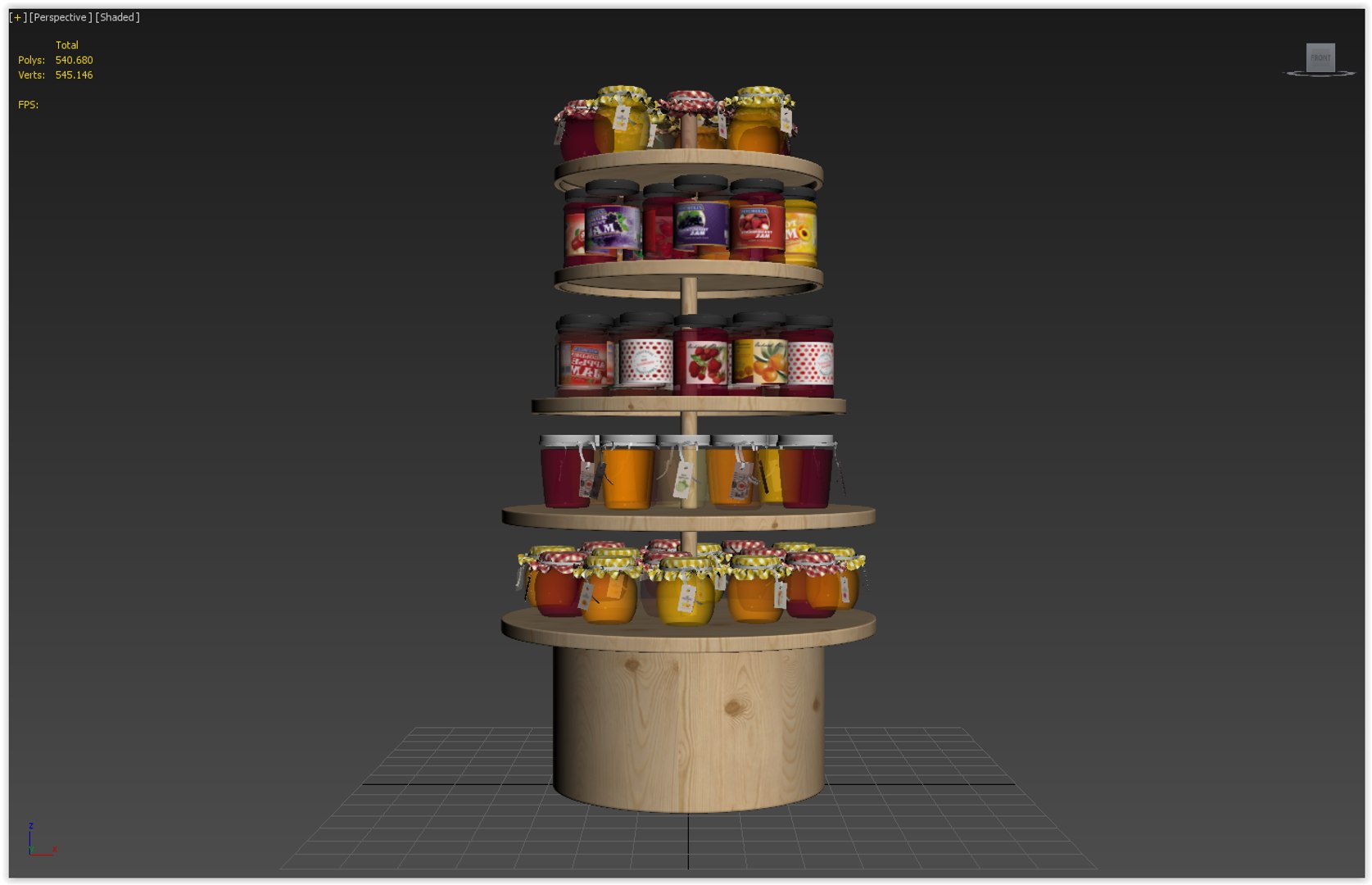 max jam display stand