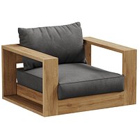 Hayman Teak Swivel Lounge Chair