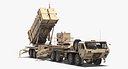 MIM-104 Patriot Surface to Air Missile SAM Battle Position Sand