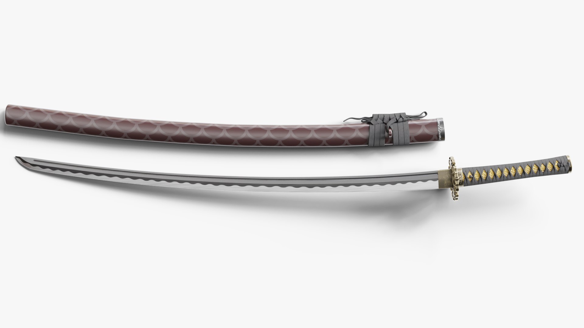 Katana model https://p.turbosquid.com/ts-thumb/5T/yJohUu/vG/image8/png/1674473969/1920x1080/fit_q87/2ee7e907aa471231228fd833e6bcda6bd48bbf51/image8.jpg