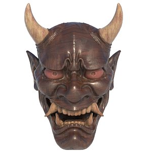 Hannya Mask 3D