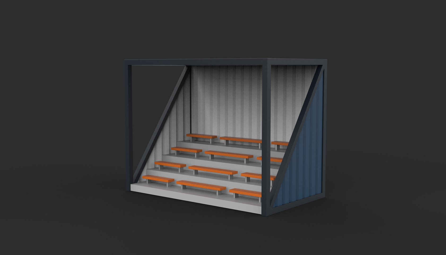 Container Stand 3D Model 3D Model - TurboSquid 2434243
