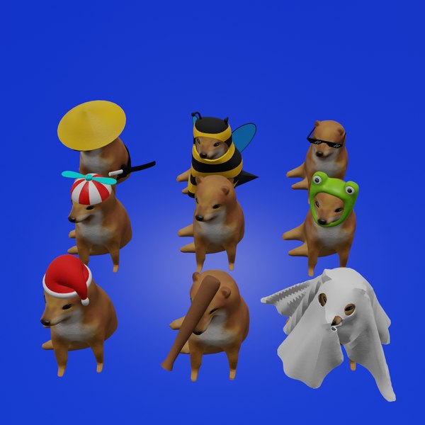 STL CHEEMS コレクション3Dモデル - TurboSquid 2221199