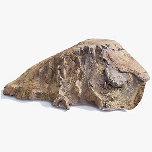 3D Volcanic Mountain Cliffs A - 3D PBR Model model