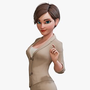 Elsa Cartoon Girl Rig