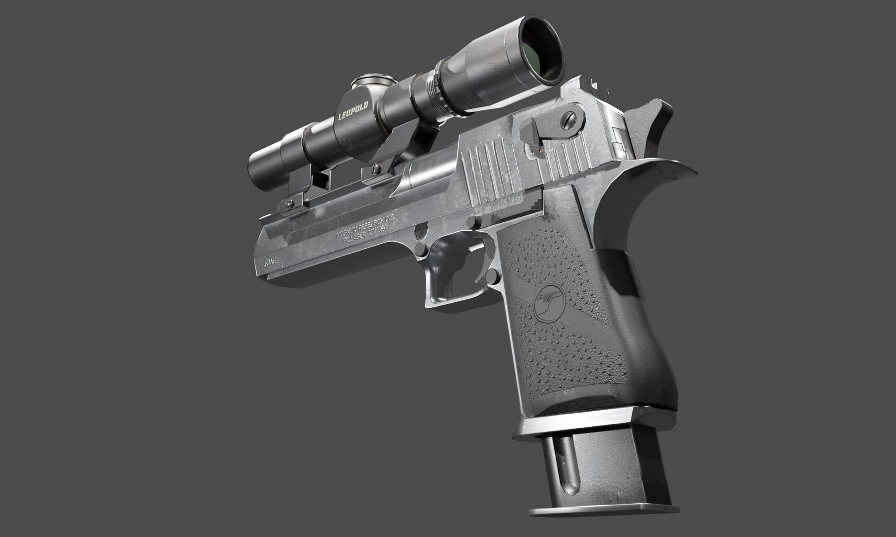 Desert Eagle 50AE 3D Model - TurboSquid 2224845