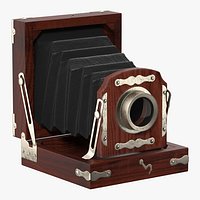 Antique Folding Camera