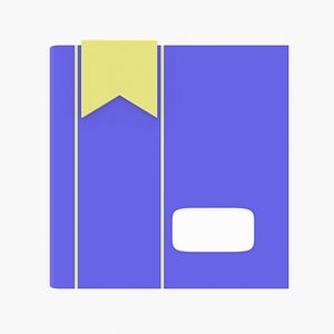 Book 3D model