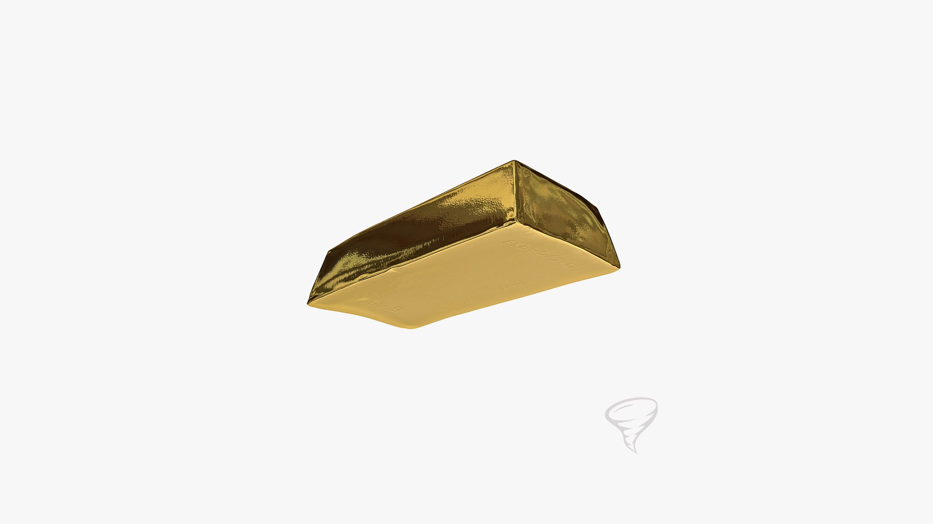3ds Max Gold Bar Kilobar