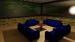 Military Bunker 3D model