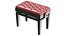 Sgabello per pianoforte dettagliato