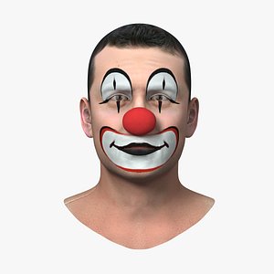 Circus Clown Head