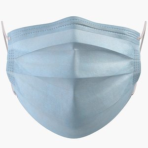 3D model realistic surgical mask