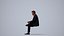 Basics0673 - A set containing 5 models of male and female adults sitting in business attire in offic