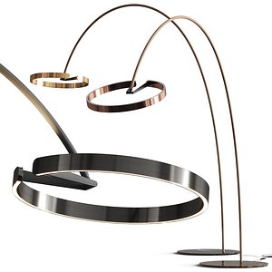 3D model Occhio Mito Largo Lusso Floor Lamps