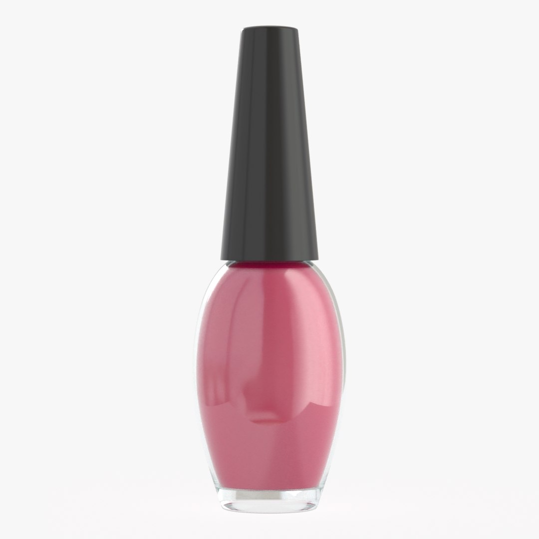 3D polish nail bottle - TurboSquid 1666480