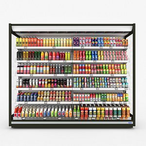 3D Healthy Drink Display LB11 model