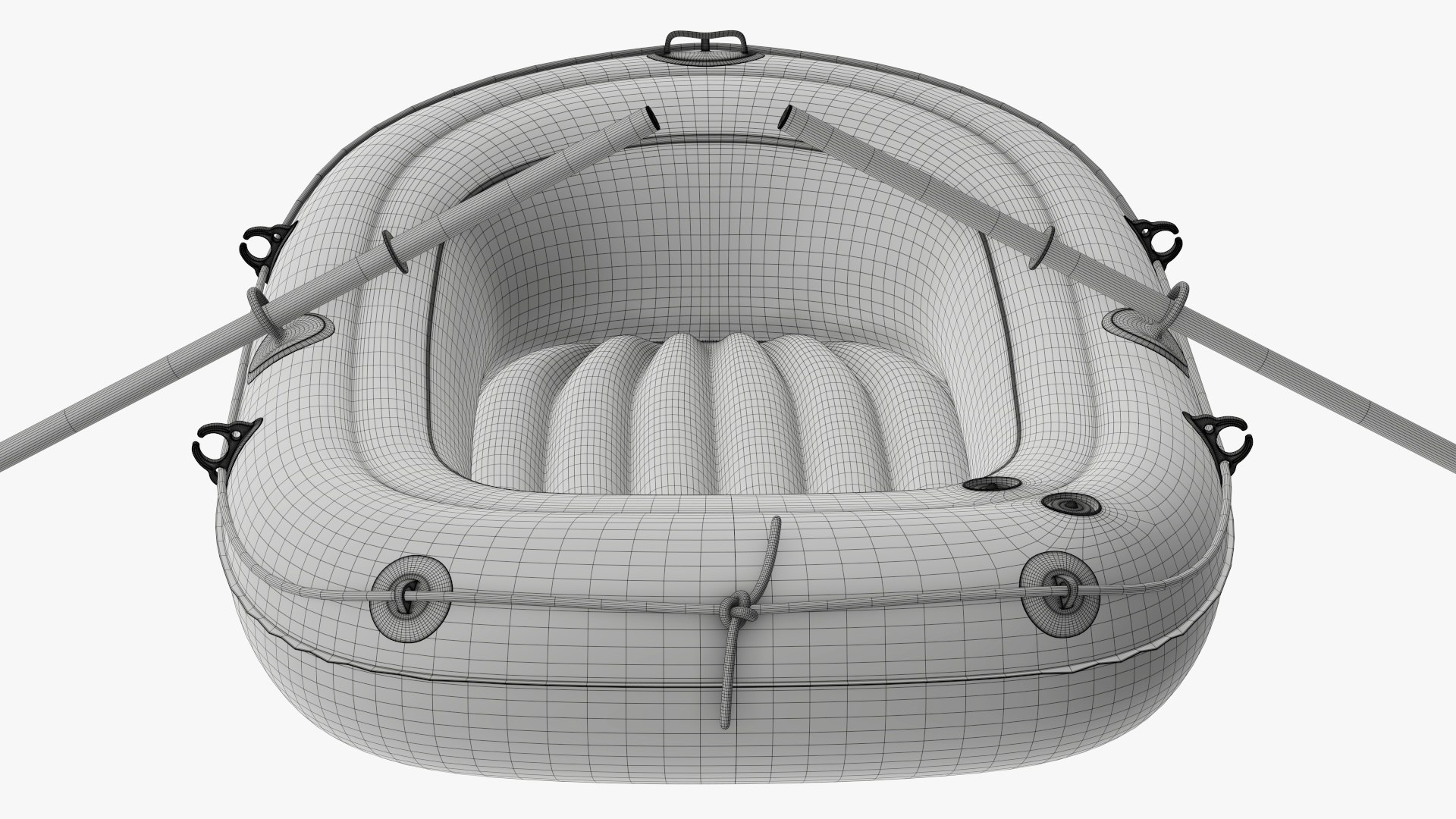 3D Inflatable Boat Model - TurboSquid 1628947