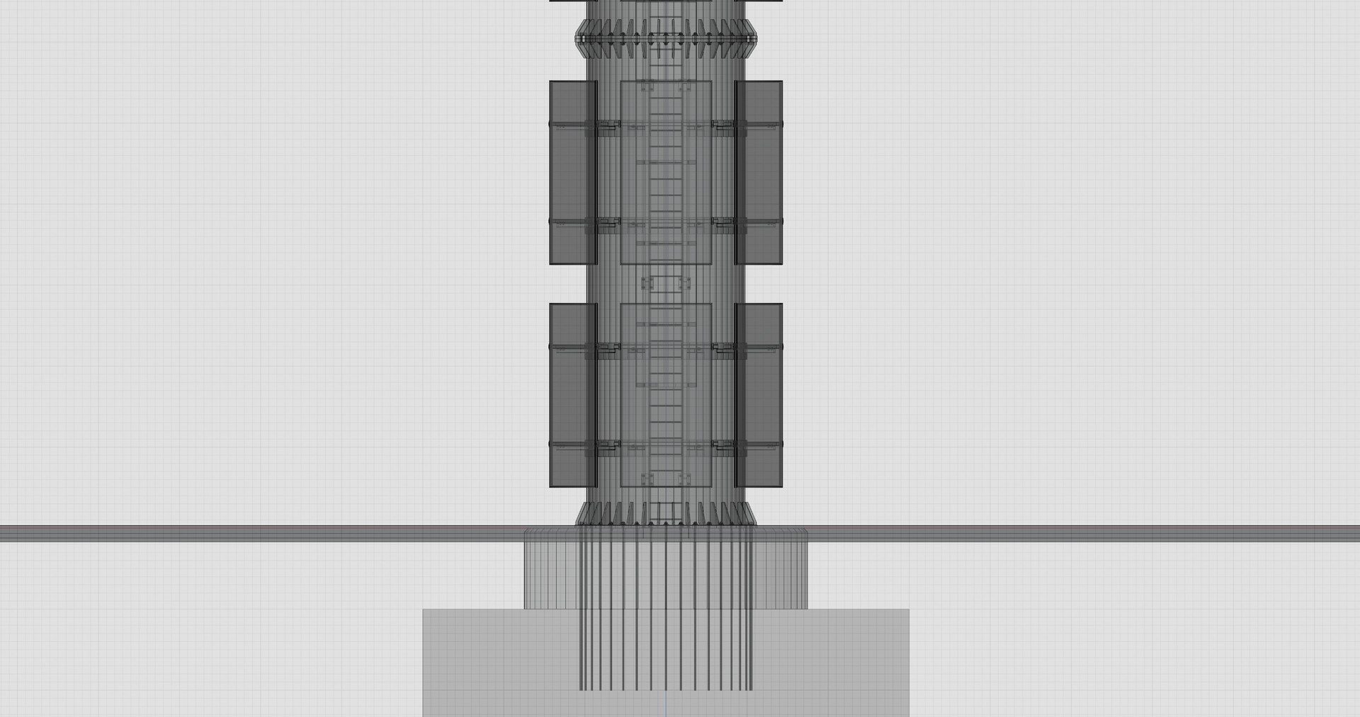 GSM And Solar Tower 3D Model - TurboSquid 2331356