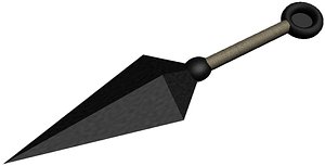 free kunai 3d model