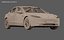 3D 2024 Tesla Model 3 model