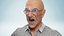 Realistic Elderly Man 3D Character Rigged Model Old Male Professor