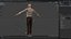 Realistic Elderly Man 3D Character Rigged Model Old Male Professor