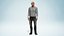 Realistic Elderly Man 3D Character Rigged Model Old Male Professor