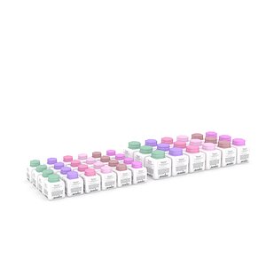 3D market stand product 12 model